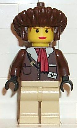 LEGO Minifigure-Pippin Reed - Parka-Adventurers: Orient Expedition-ADV028-Creative Brick Builders